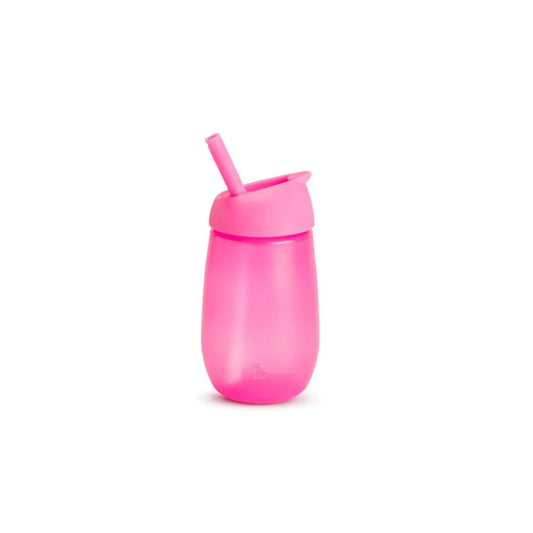 Munchkin - 100 Oz Simple Clean Straw Cup - Spill&Proof - Pink
