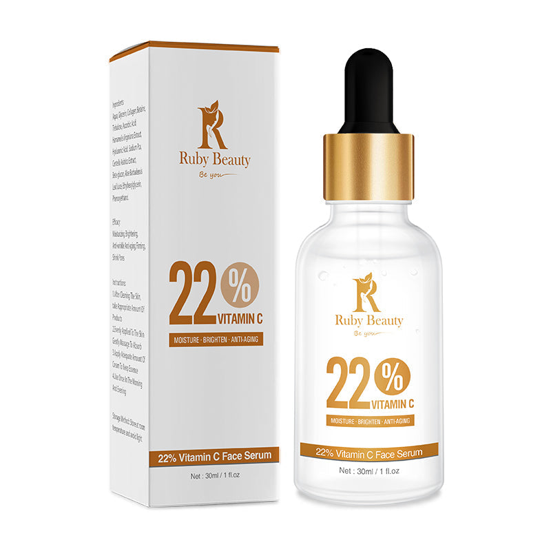 Ruby beauty 22% vitamin C face serum 30ml sc125