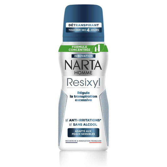 Narta Resixyl Men's Dry Touch Deperspirant 4 days Spray Deodarant