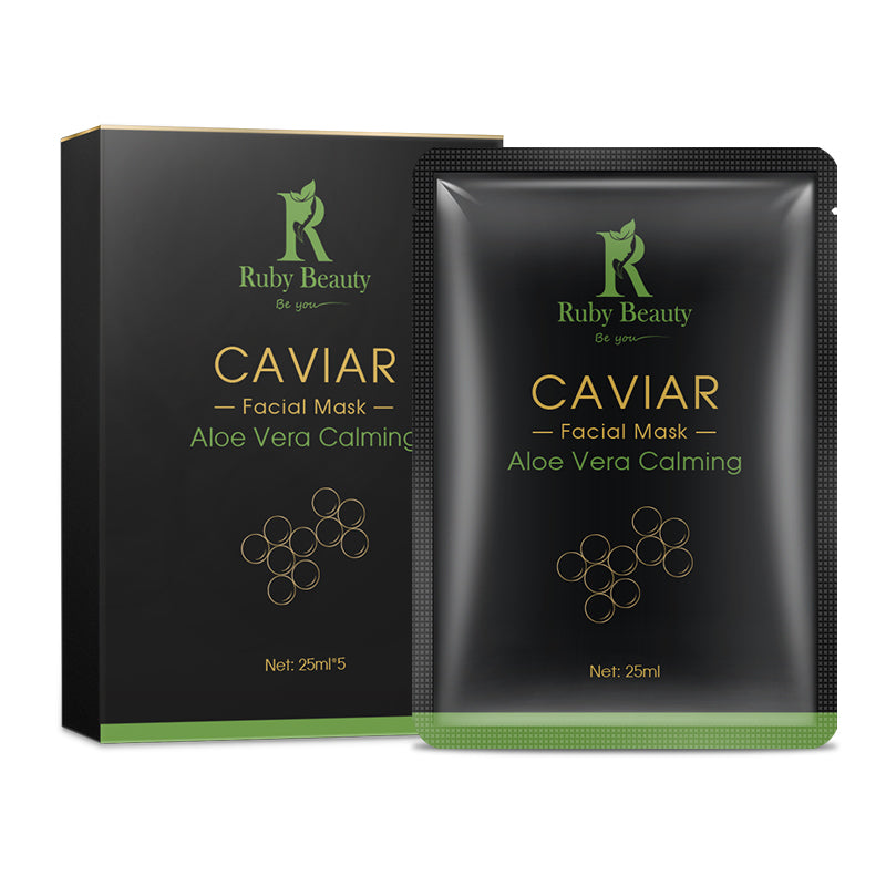 Ruby beauty caviar facial mask (5 sheets) SC-137