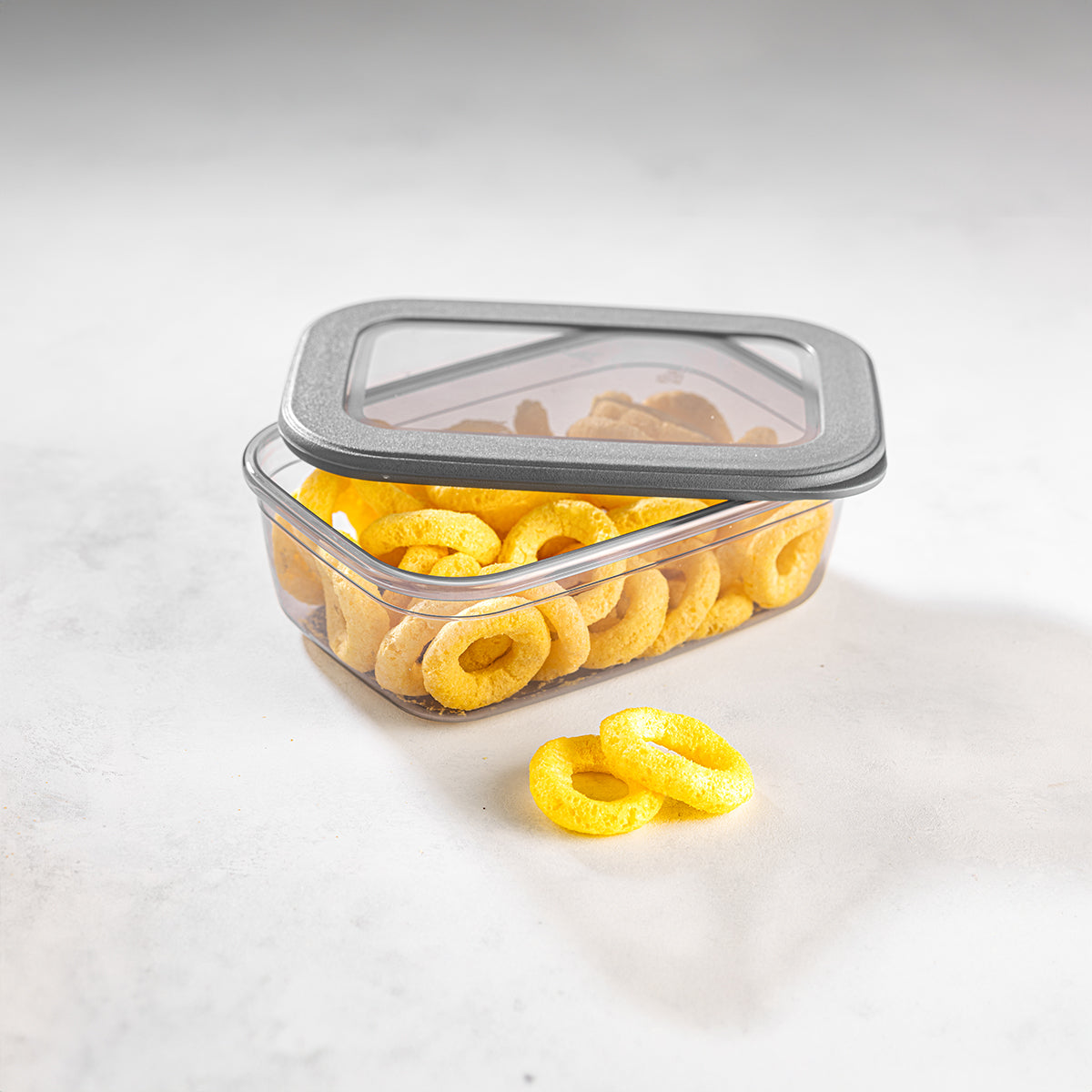 400 ml Poli Food Storage Box with Silicon Rim Cover