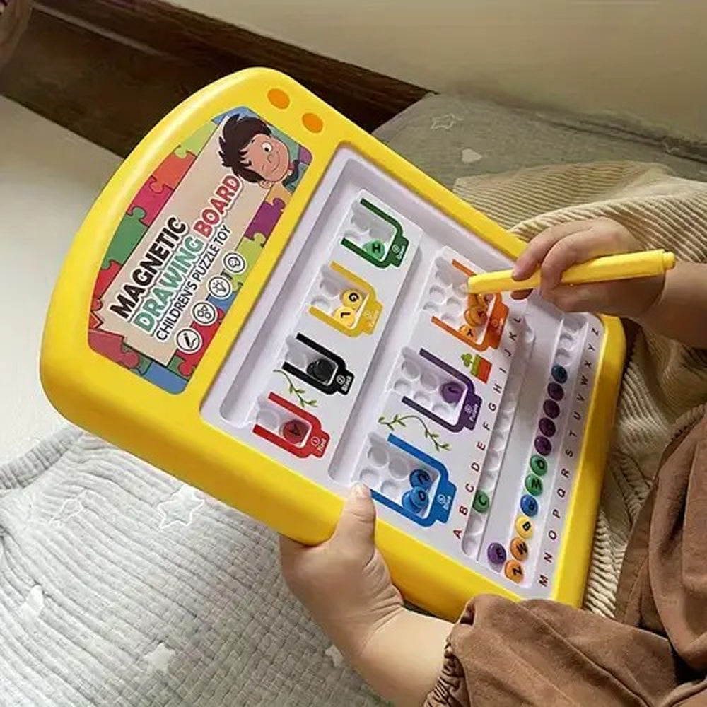 Stitch Magnetic Drawing Board Children's Puzzle Toy