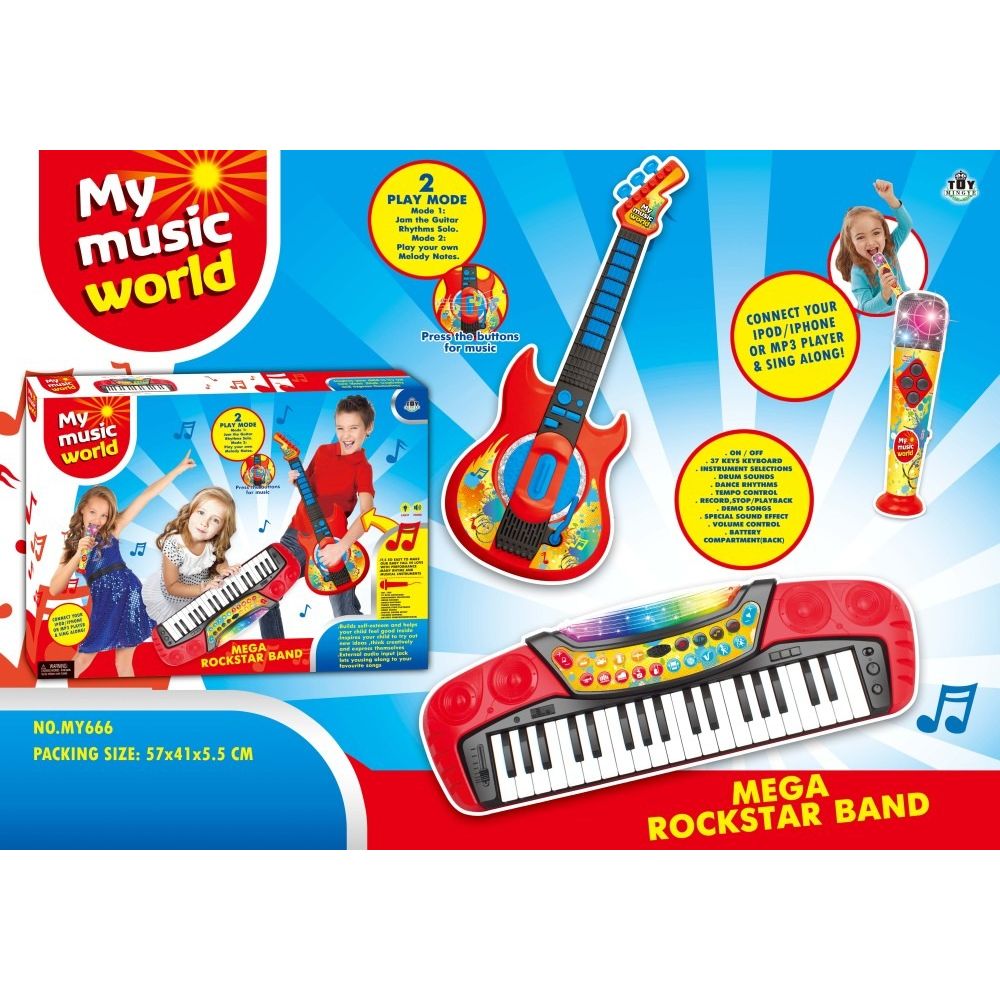 (Net) 3-in-1 Musical Instrument Set Lebanon