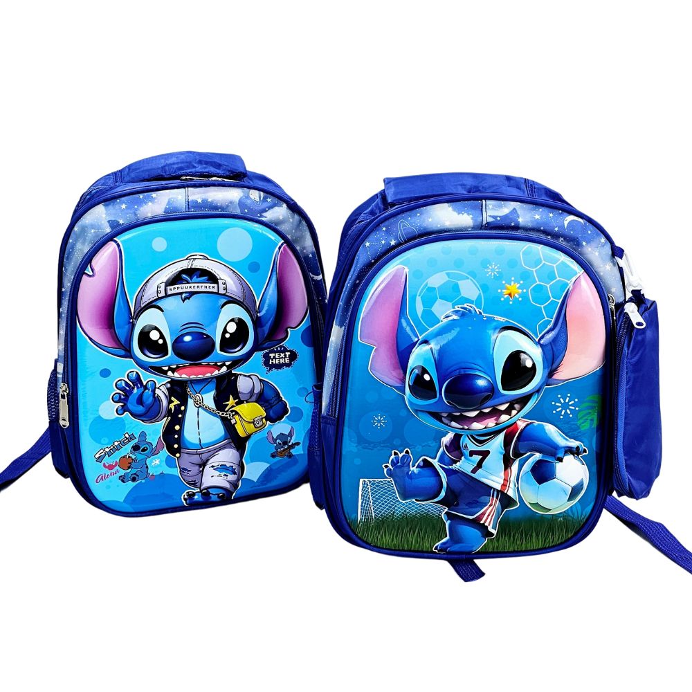 (Net) Stitch Backpack With Pencil Case Lebanon