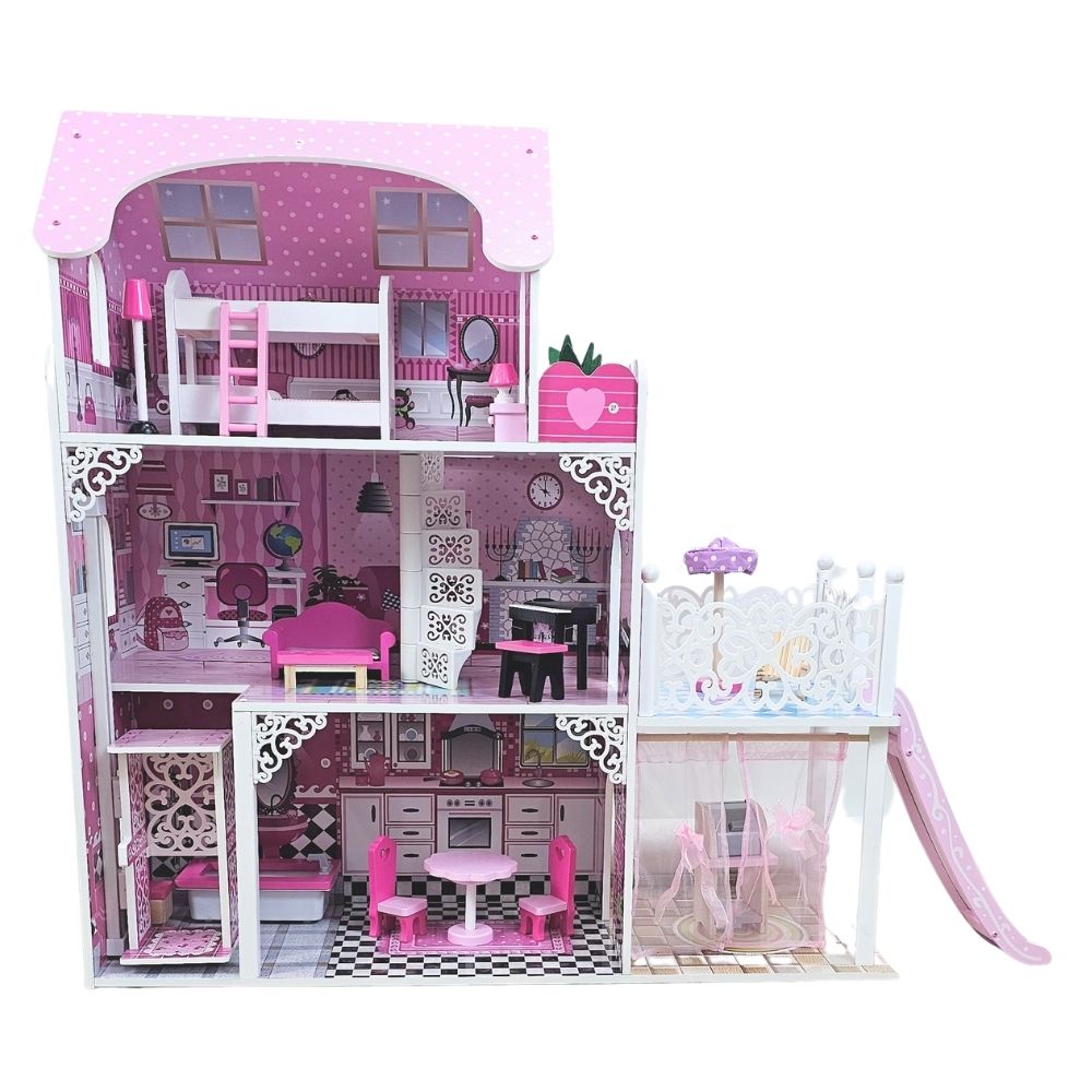 (Net) Wooden Doll house Playset Lebanon