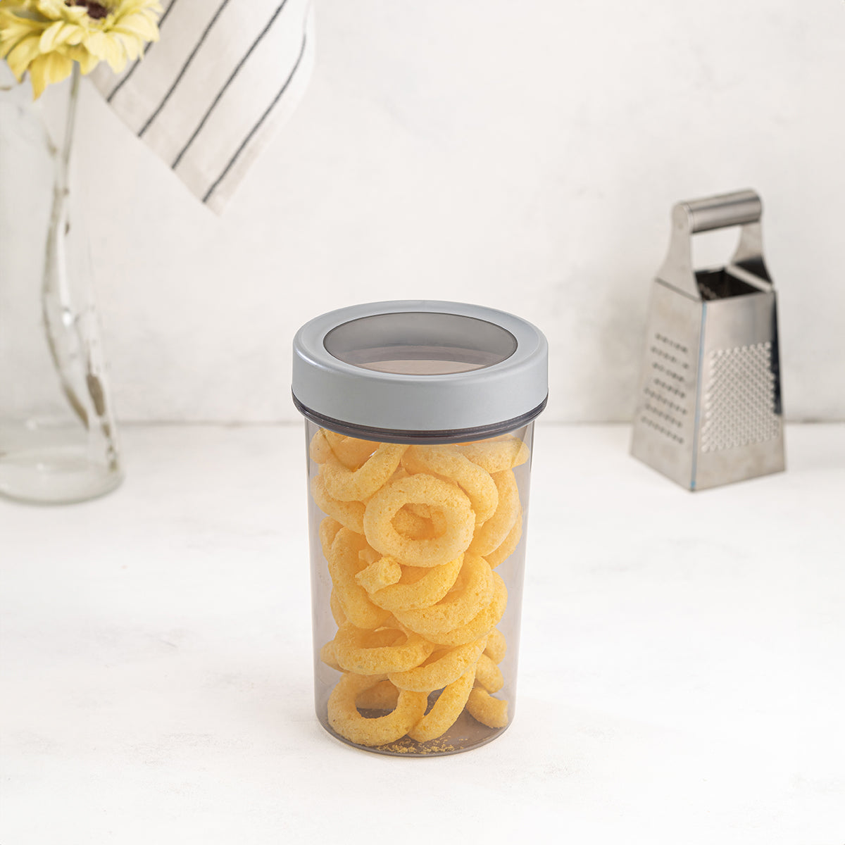 Single Piece Round Storage Jar 1100 ml