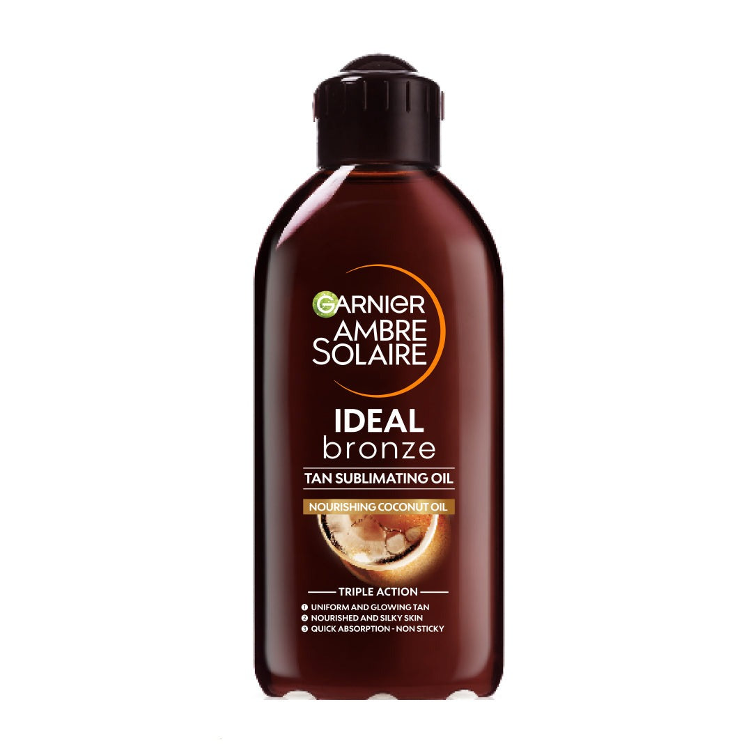 Garnier Ambre Solaire Ideal Bronze Tan Sublimating Oil 200ml - Medaid International