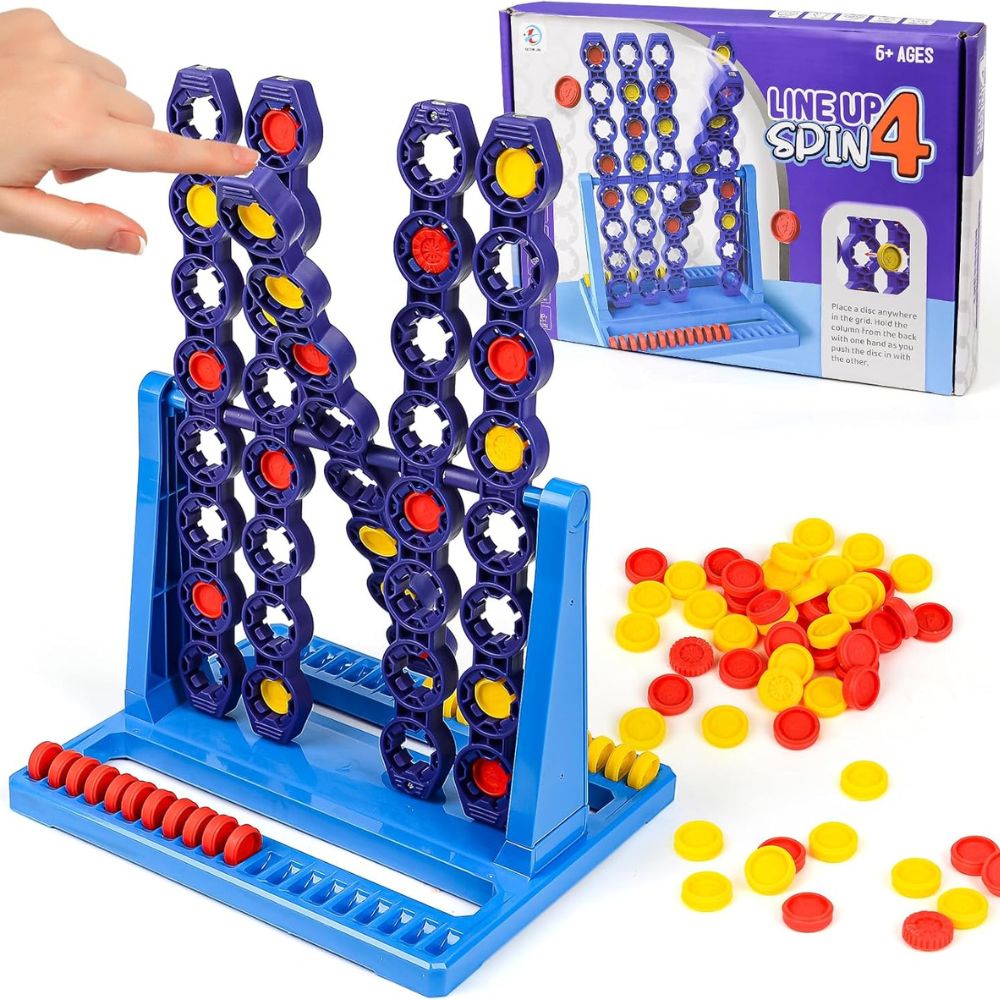 2 Player Board Games Features Spinning Grid Lebanon