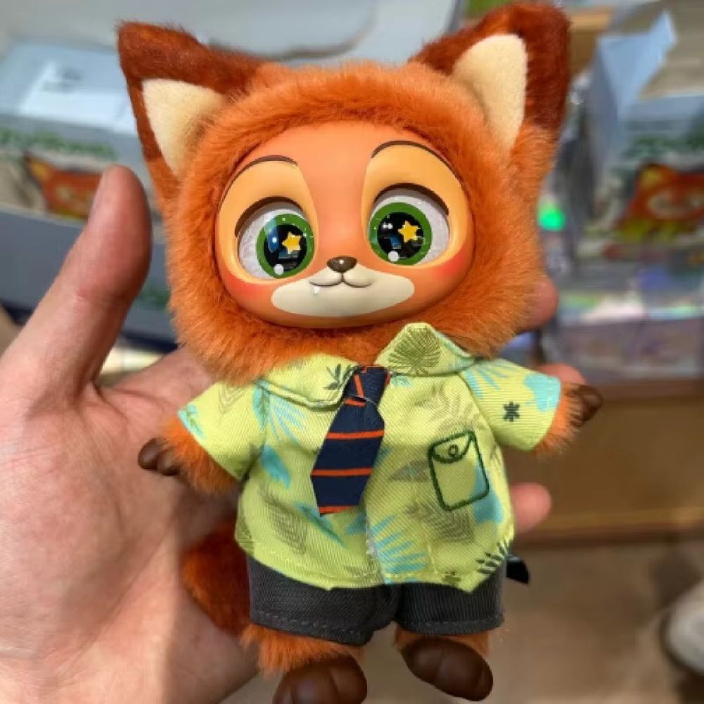 Miniso Zootopia Vinyl Plush Pendant Mystery Blind Box