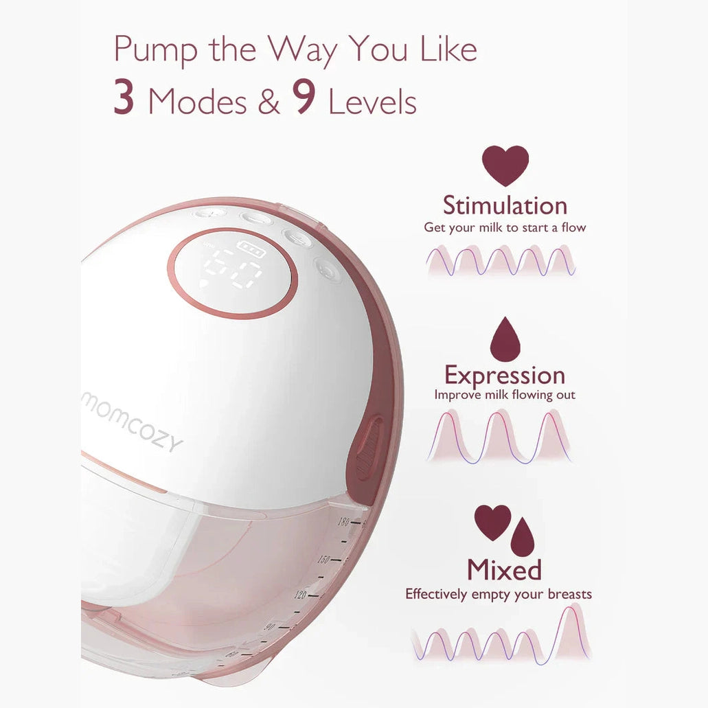 Momcozy M6 Mobile Style™ Hands-Free Single Breast Pump