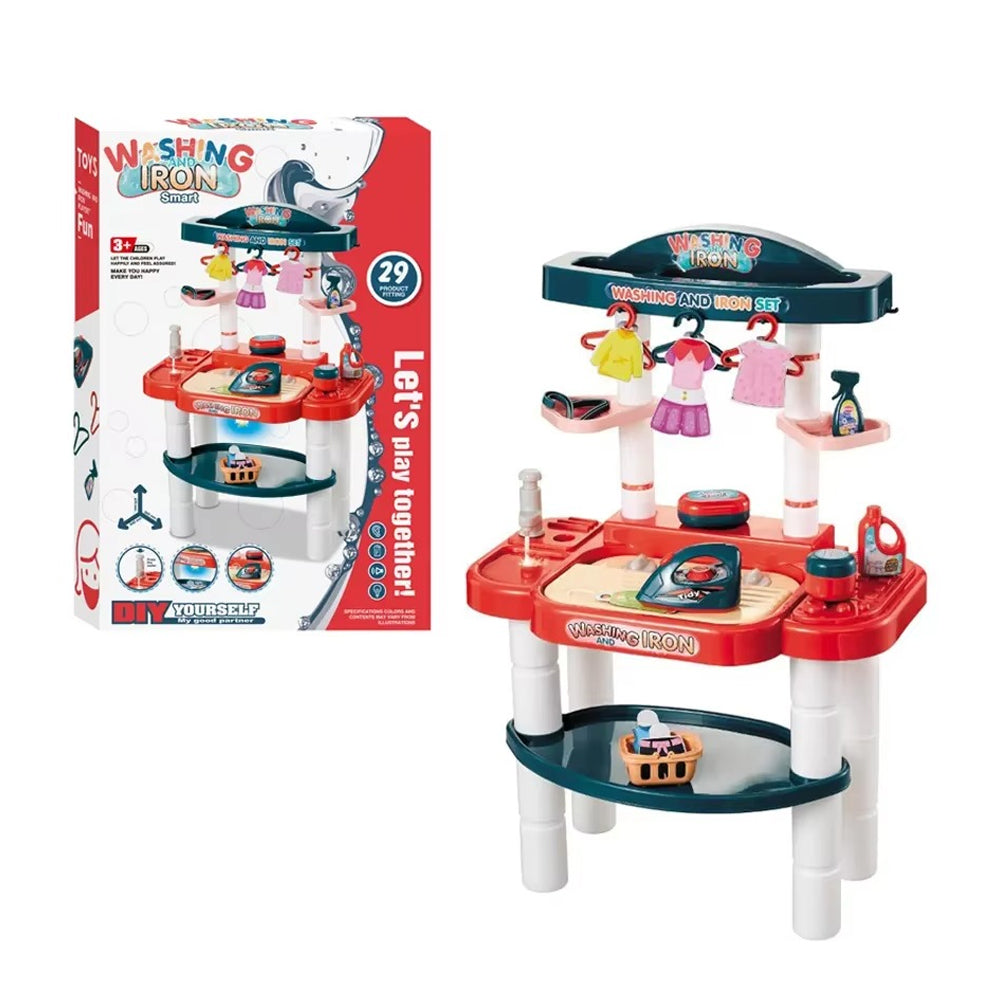 ( Net ) House Play Set Vacuum Cleaner Kids Cleaning Cart Pretend Plastic Toy Lebanon