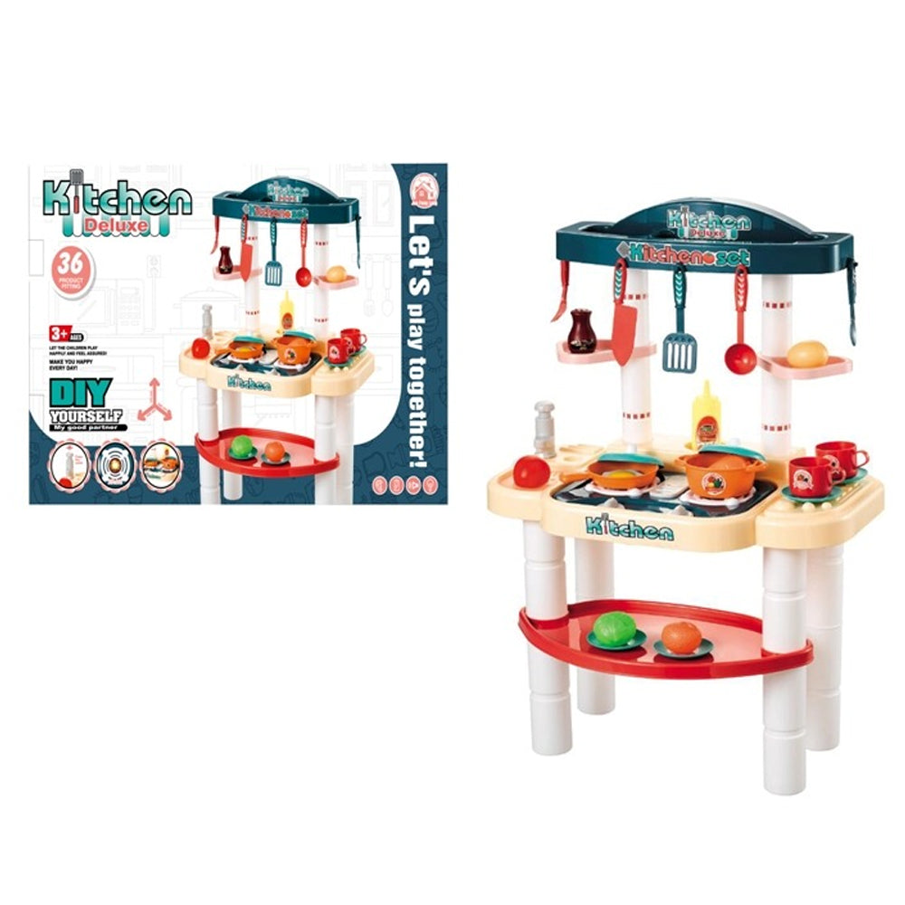 ( Net ) Kitchen Deluxe Trolly Play Set Lebanon