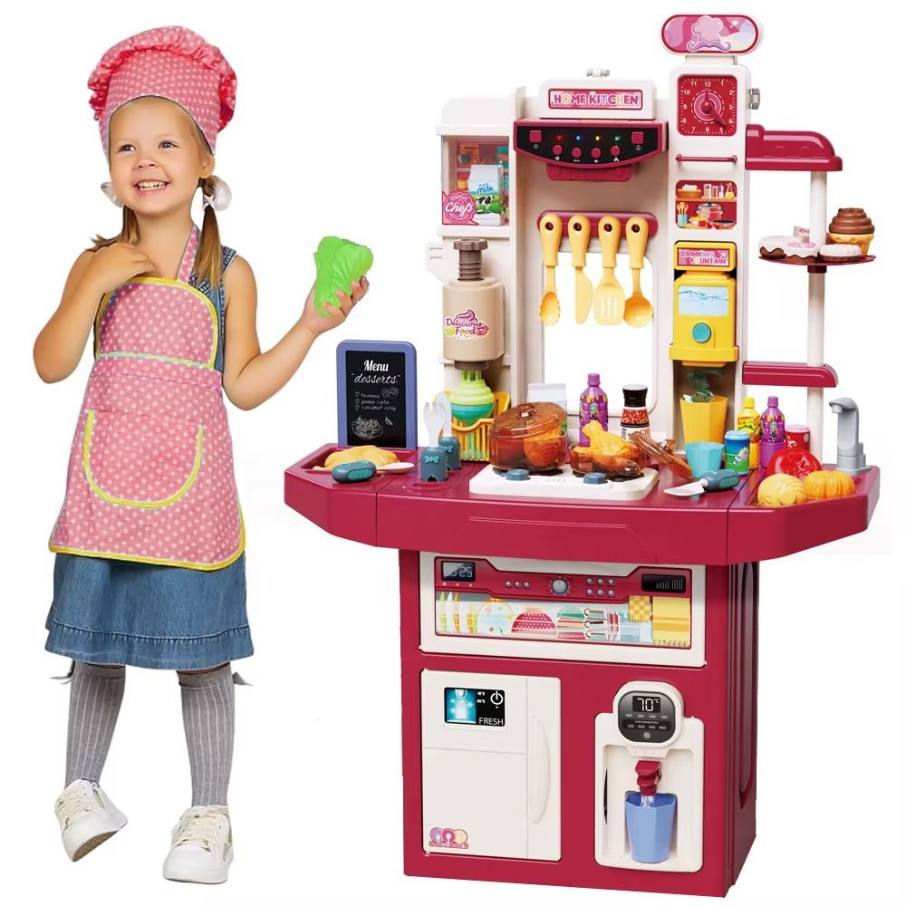 (Net)Play Food Kitchen Toy With Cooking Stove Steam Lebanon