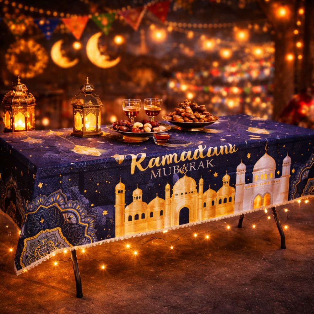(Net) Ramadan Table Cover Tablecloth Lebanon
