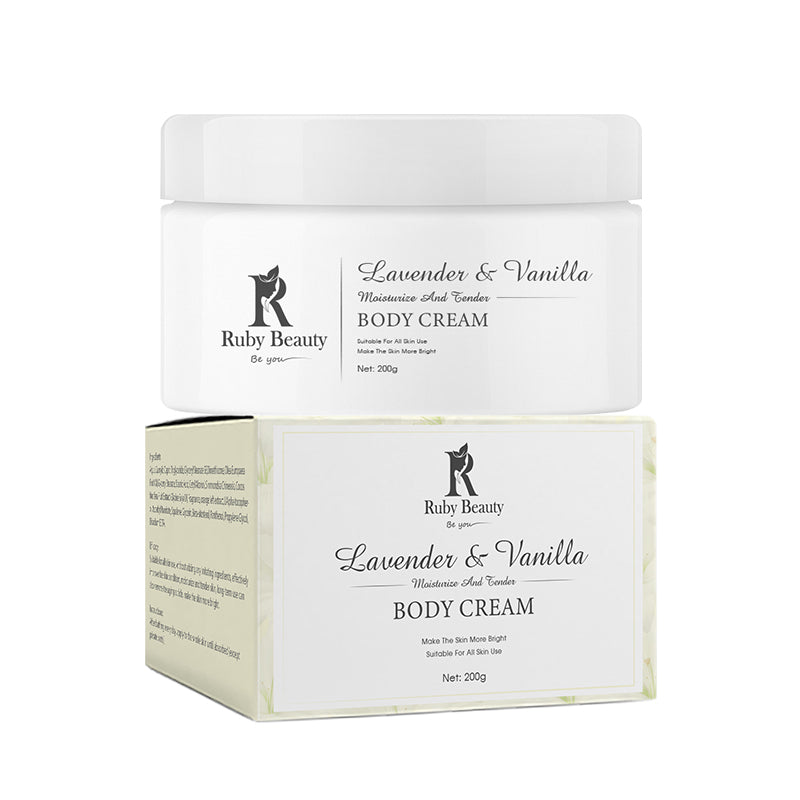 Ruby beauty lavender&vanilla body cream 200g sc148