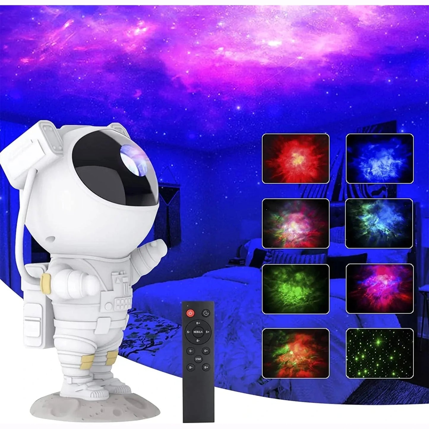 Astronaut Galaxy Star Projector | Big Size