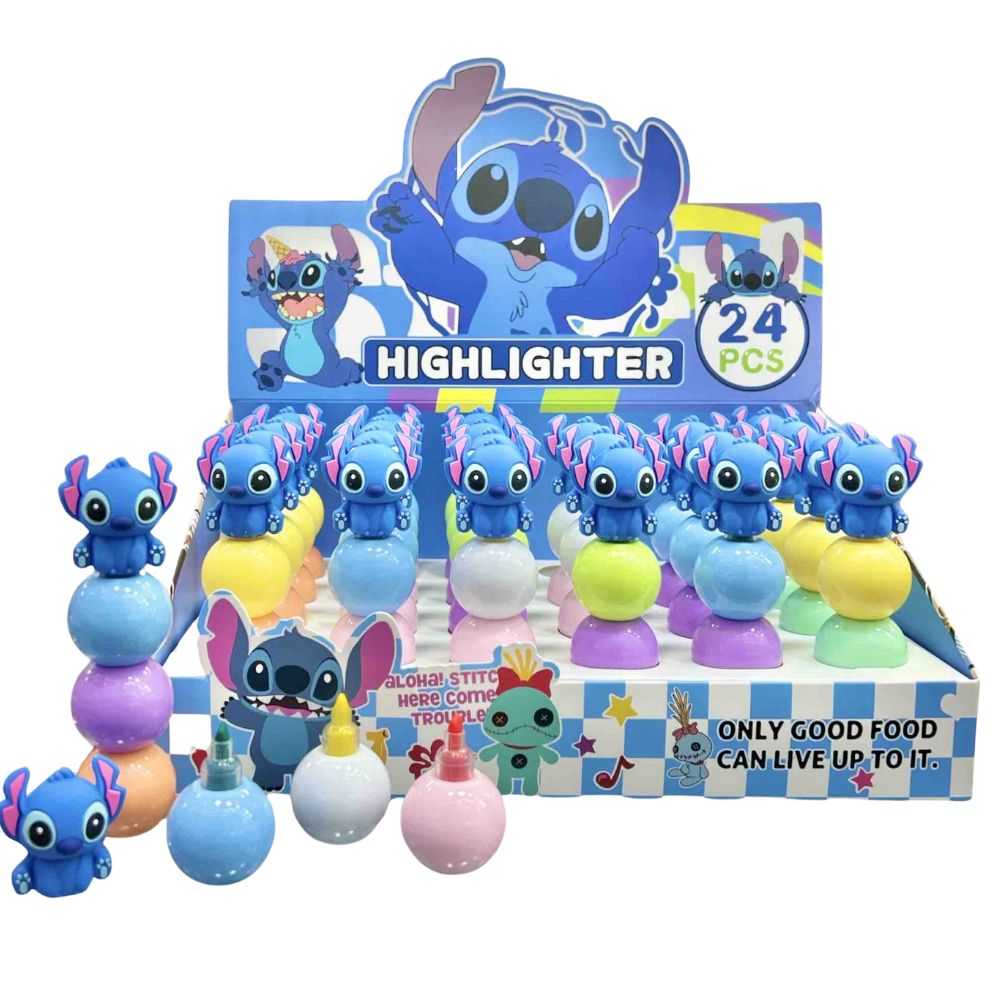 Stitch Highlighters 3 Pcs Lebanon