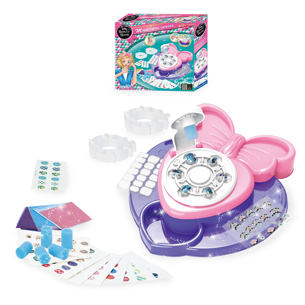 Manicure Set With Pen Stickers Pretend Play Makeup Fashion Beauty Lebanon