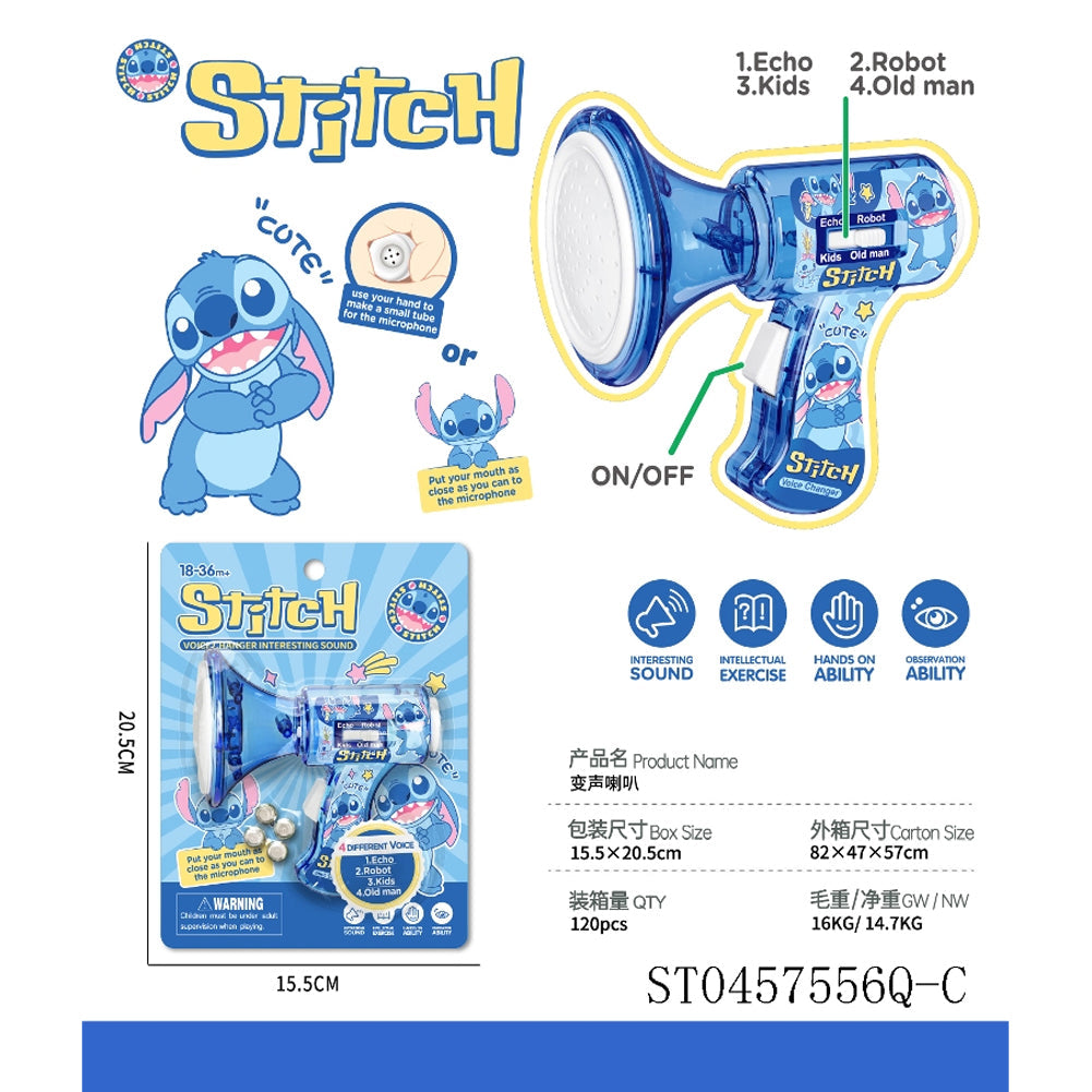 Stitch Trumpet Change Voice Lebanon
