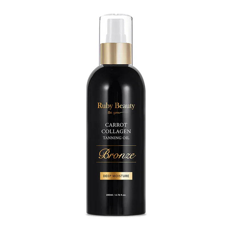 Ruby beauty carrot collagen tanning oil - Bronze 200ml RB-179 - Medaid International