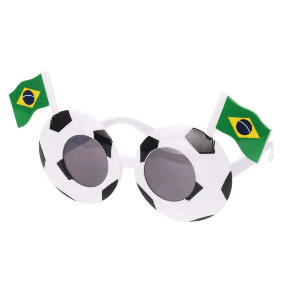 Plastic Cheering Props Brazil Flag Glasses Lebanon
