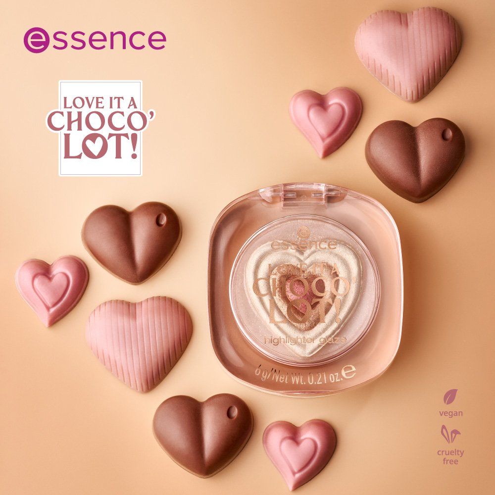 Essence LOVE IT A CHOCO' LOT!  Highlighter Glaze 01