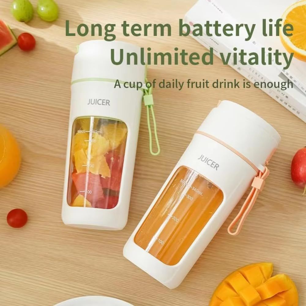 (Net)Portable Juicer Electric Blender Multifunction Maker Machine Fruit Extractors
