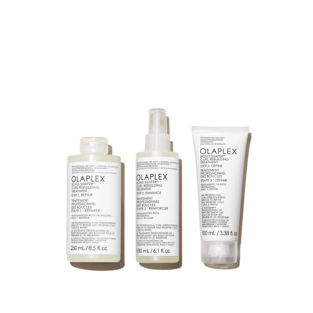 Olaplex Pro Exclusive: Bond Shaper Curl Rebuilding Treatment Set