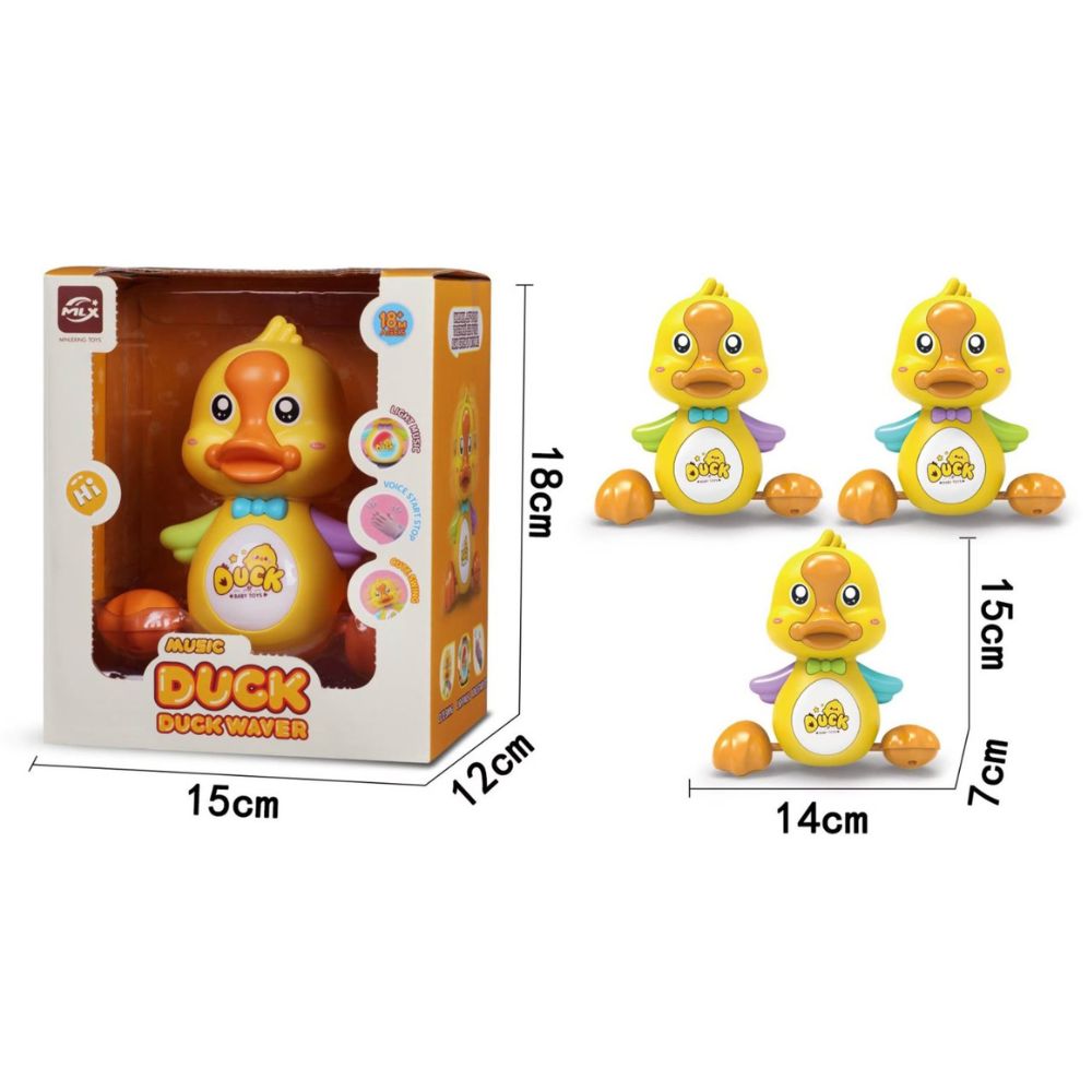 Rhubarb Robot Duck with Light&Music Lebanon