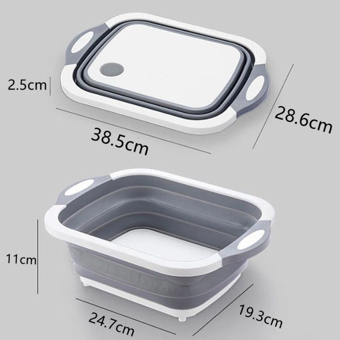 Cutting Board Drainer Basket | 3-in-1 - Medaid International