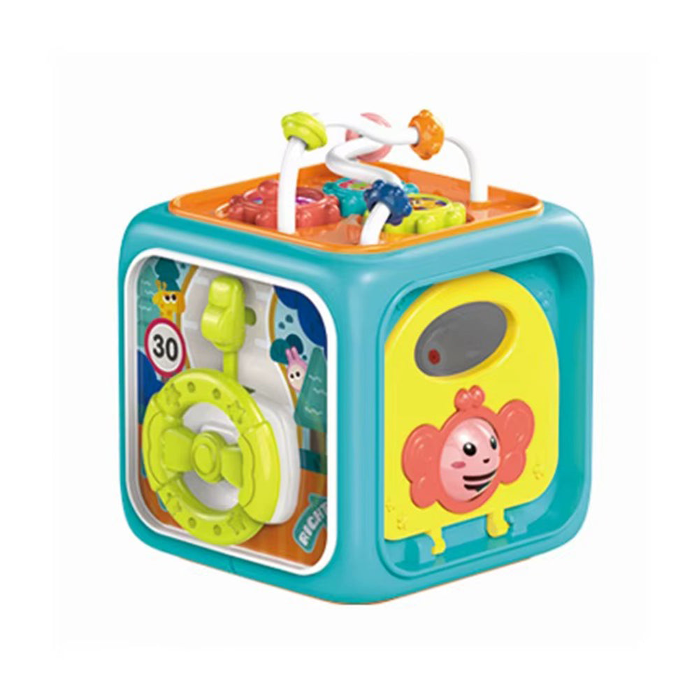 (net) Thrive Toys Baby Activity Cube 6 In 1