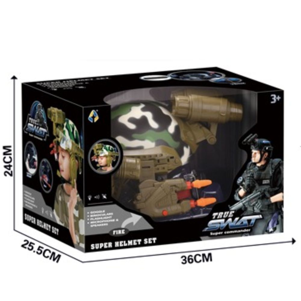Kids Tactical Multifunctional Helmet Set