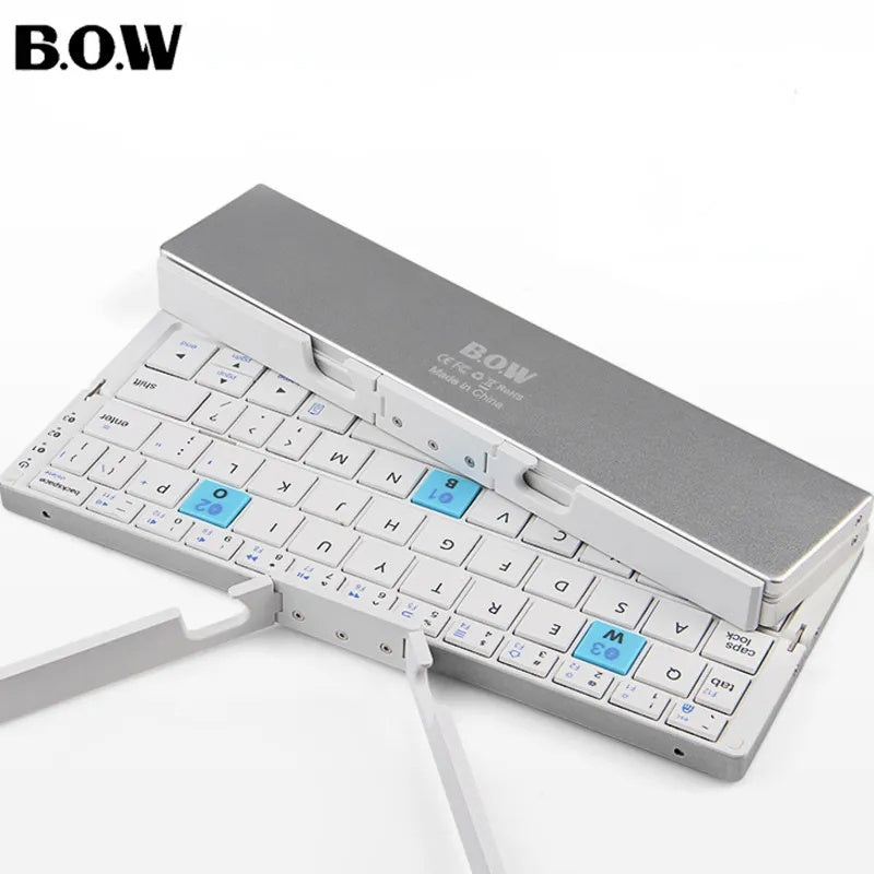 Original BOW Foldable Bluetooth Keyboard Rechargeable
