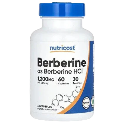 Nutricost Berberine HCl 1200 mg 60 Capsules