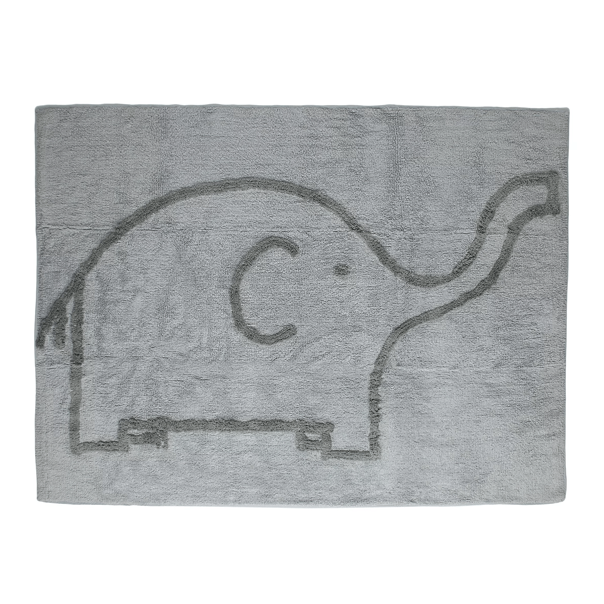 Aratextil Washable Cotton Rug Stars Gris 120x160cm