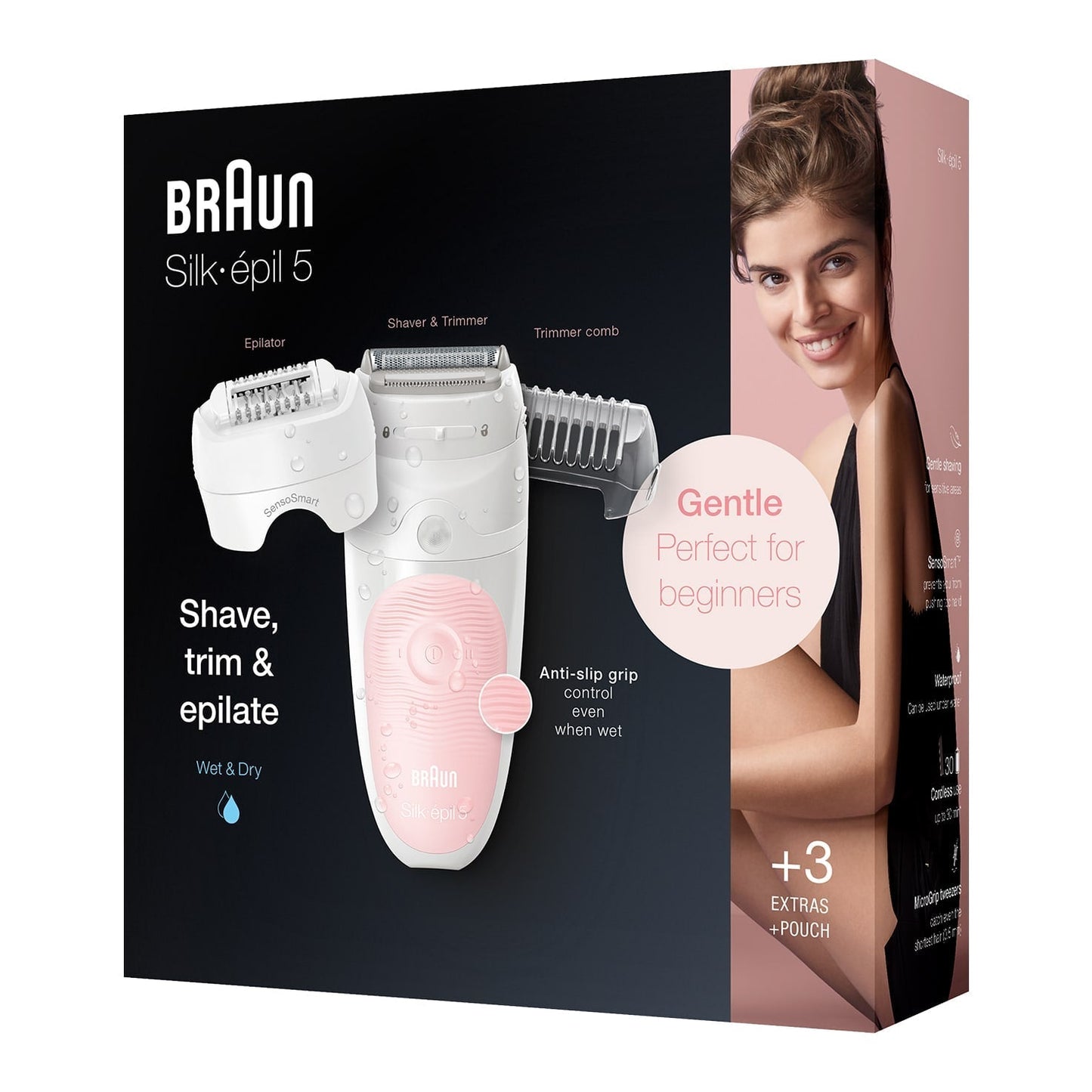 Silk-épil 5-620 Wet & Dry Epilator