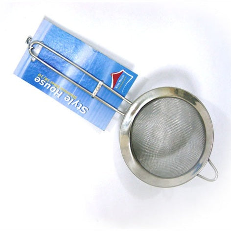 Fine Mesh Stainless Steel Strainer; 10 cm