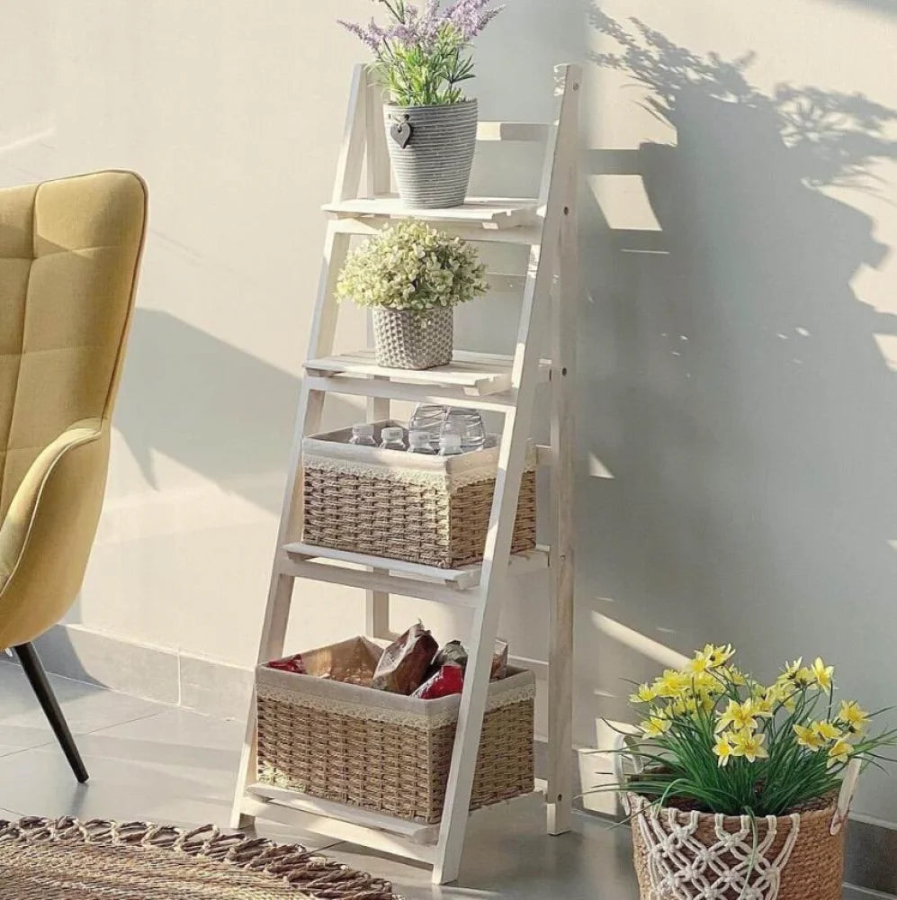 Rustic Ladder shelf