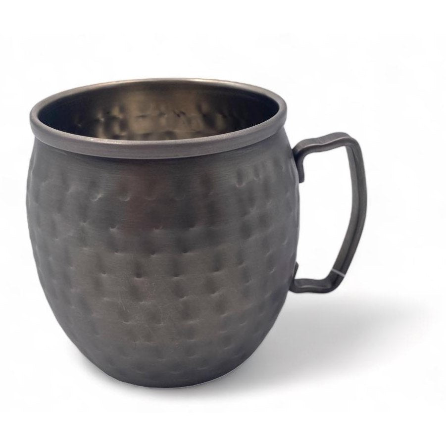 Moscow Mule SS Mug with Rustic Mat Gray Finish
