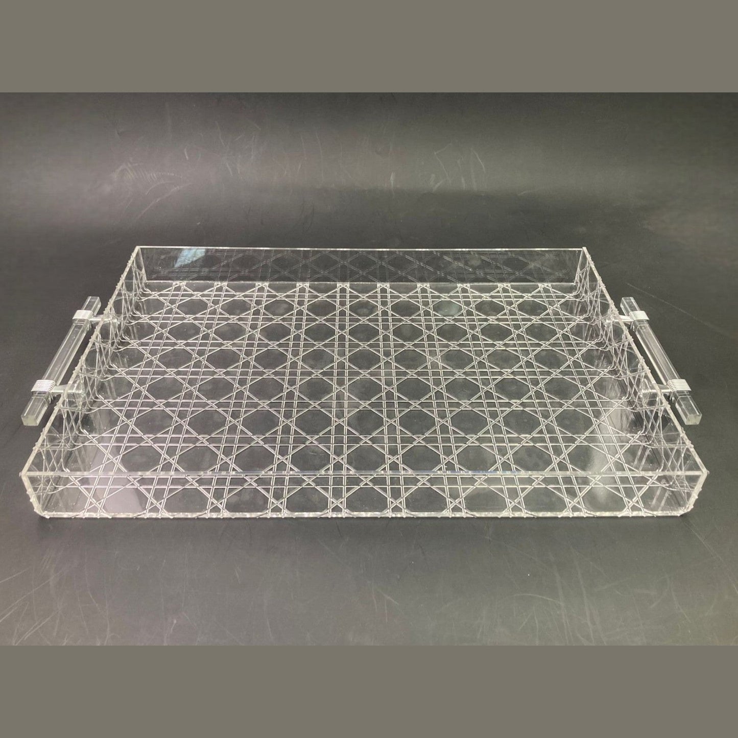 Large Acrylic Serving Tray 51 cm