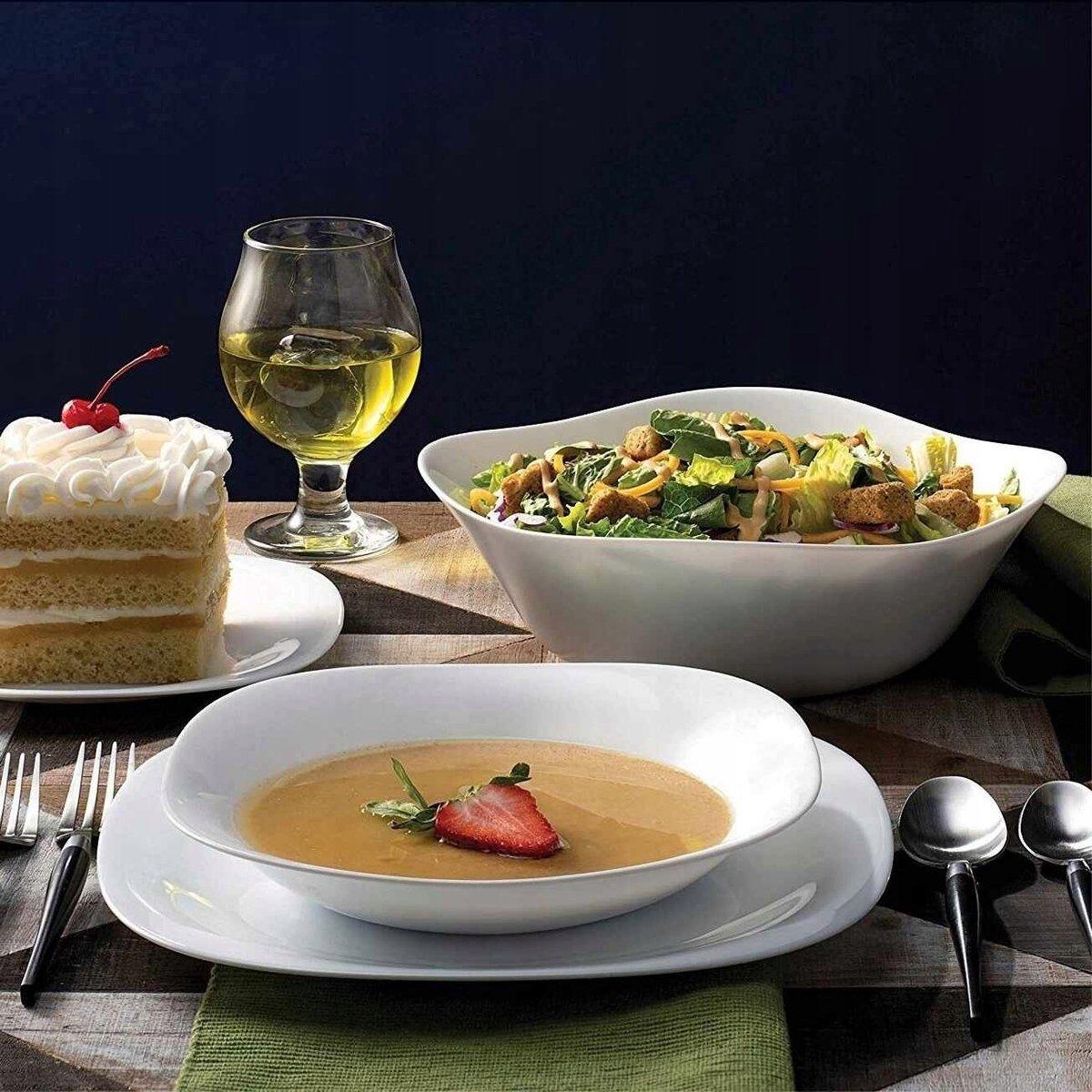 Bormioli rocco parma dinnerware set - 18pcs