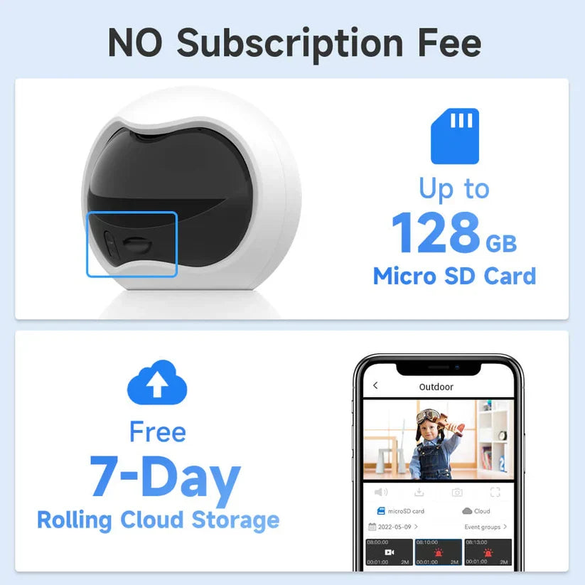 XIAOVV Q2 Indoor WiFi Camera