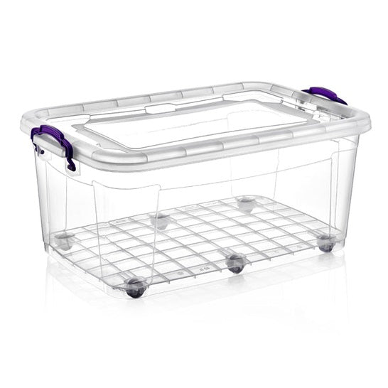 Clear Storage Box 80 L