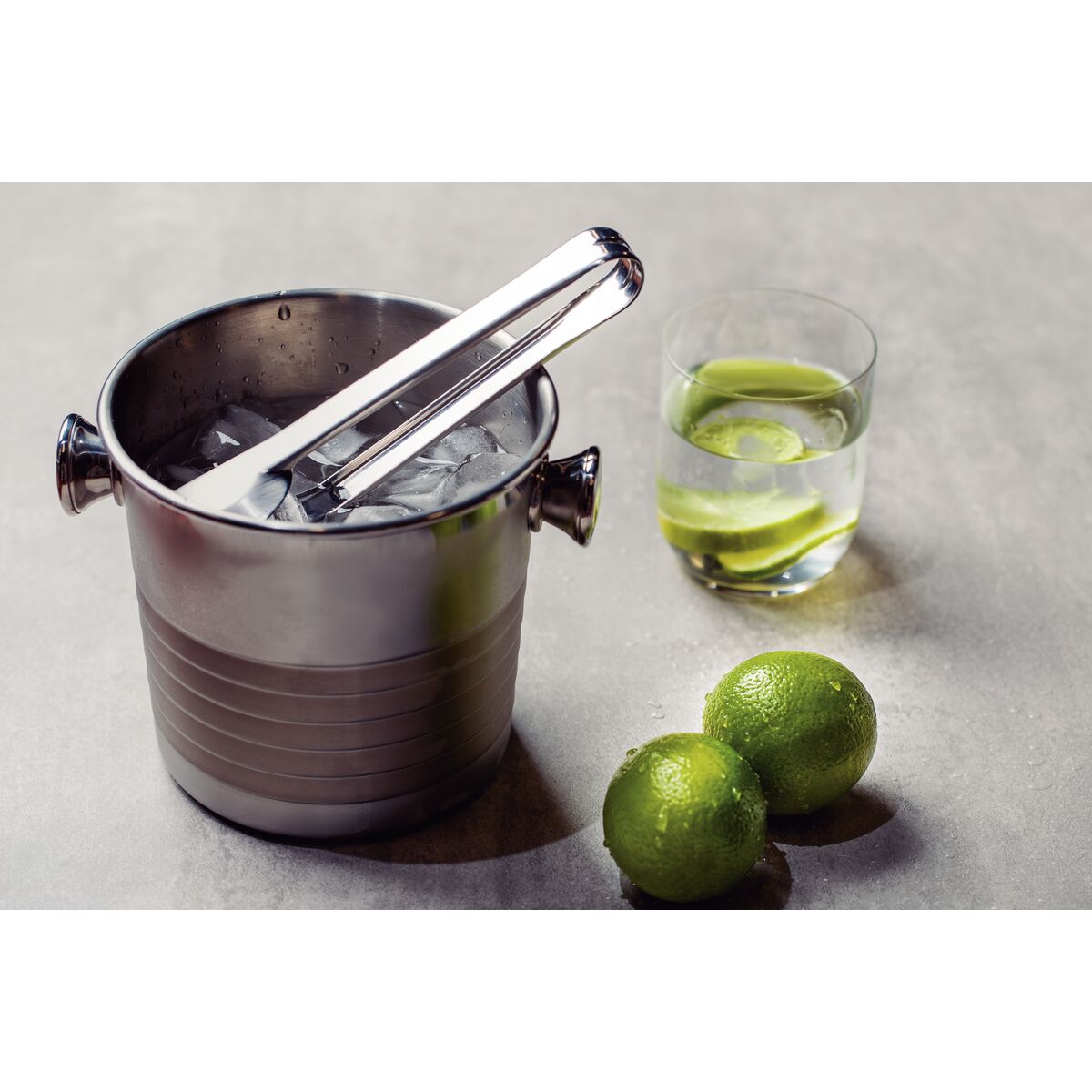 Tramontina Utility stainless steel ice tongs
