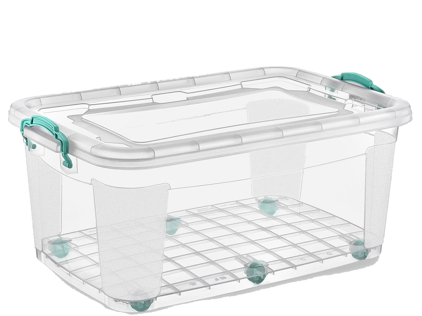 Clear Storage Box 60 L