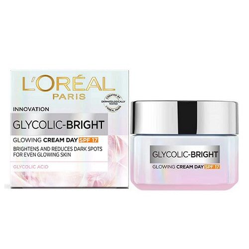 L'Oreal glycolic bright day cream SPF30 50ml
