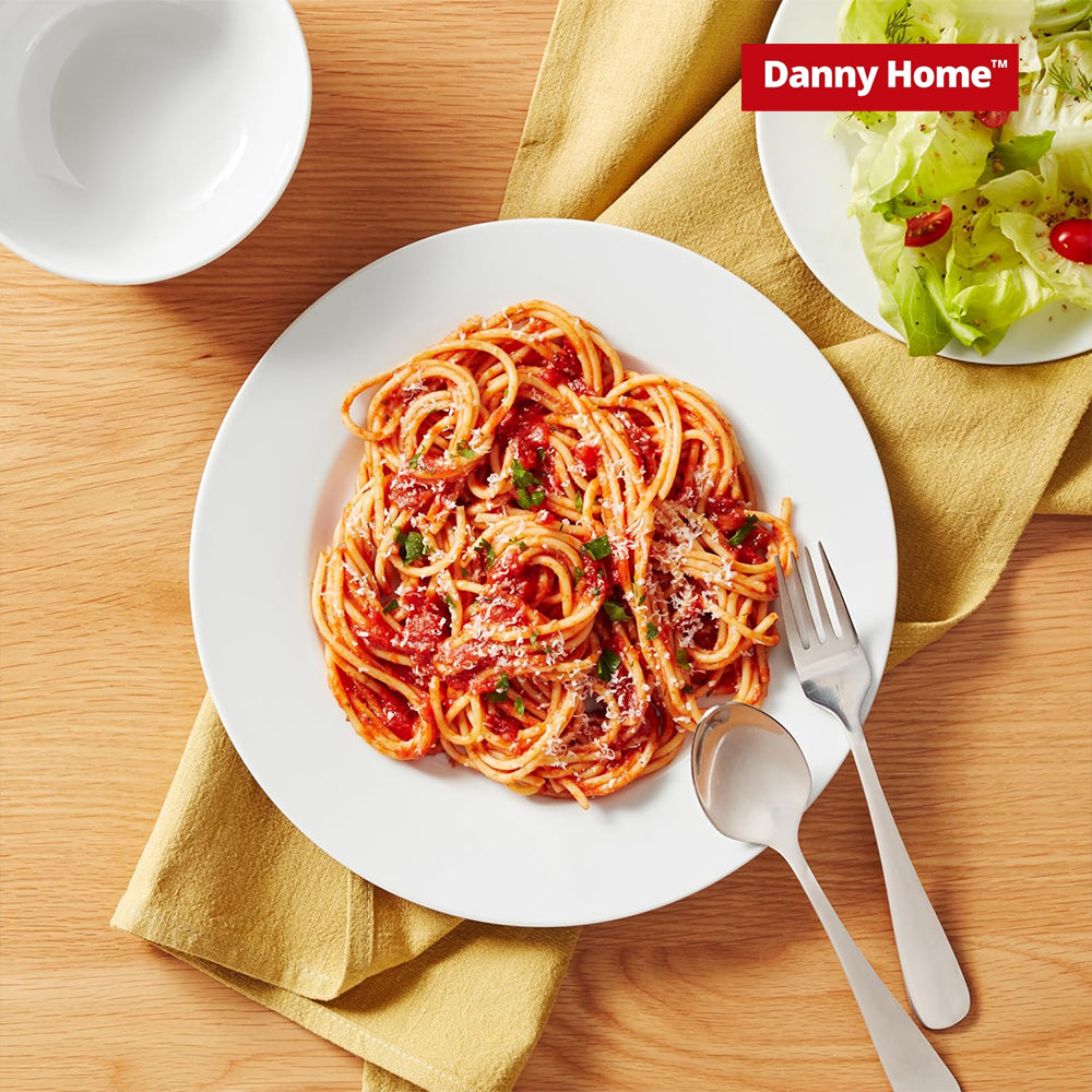 Danny Home 3-Piece 14-Inch White Serving Bowl