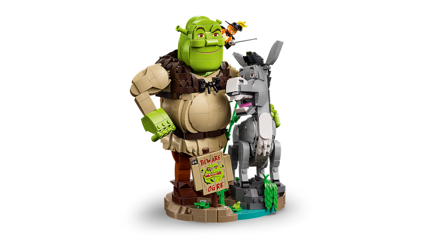Lego Shrek, Donkey & Puss in Boots (7242)