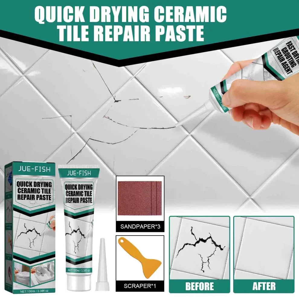 Waterproof Ceramic & Wall Repair Paste معجون إصلاح السيراميك والجدران مقاوم للماء