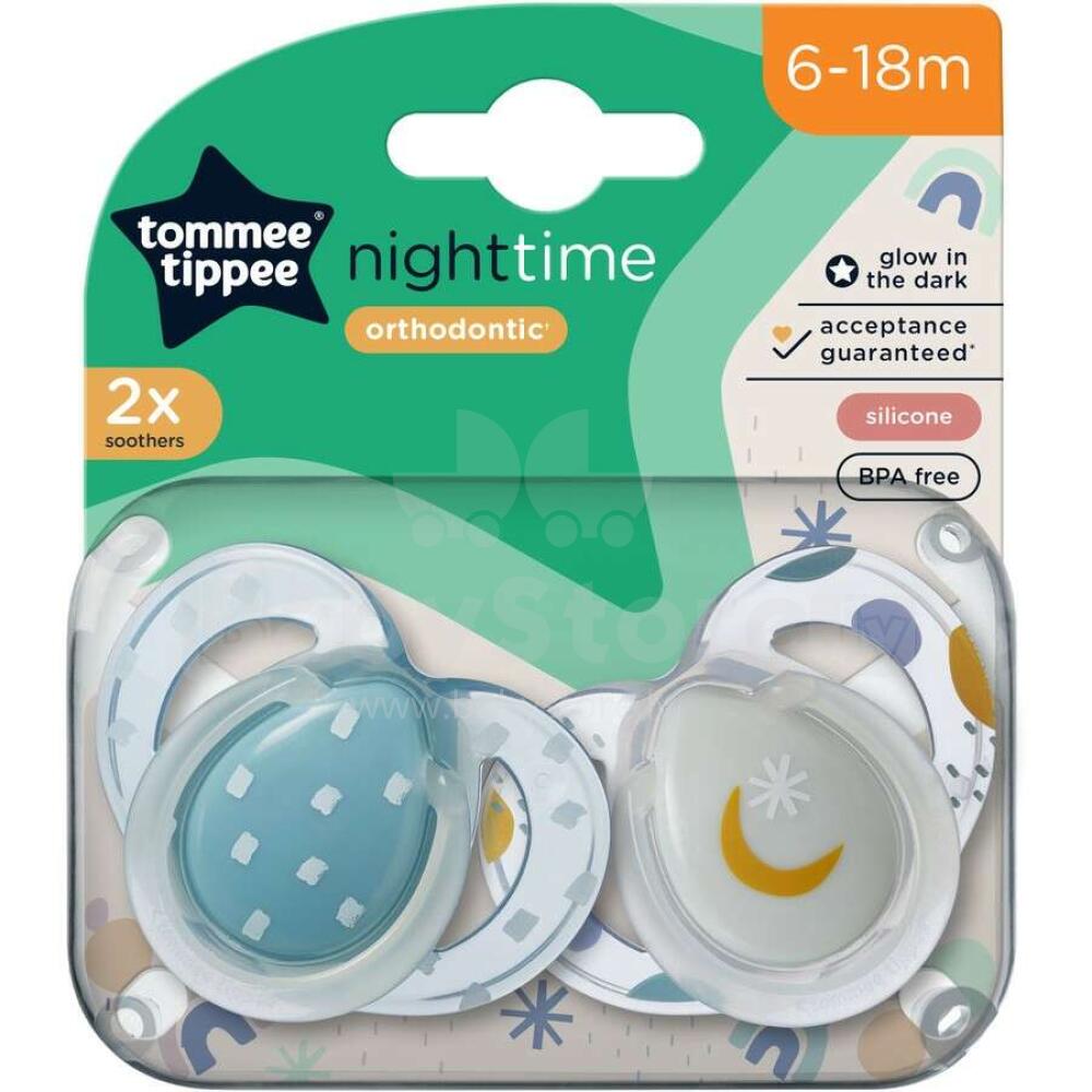 Tomme Tippee - CTN - Cherry Latex Soother - 2pack - (6-18m)